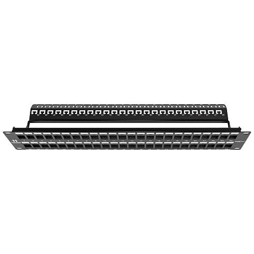 Lynn Electronics PRO-CPP-BLANK-2U-48 ProFIT Patch 2U 48-Port Keystone Jack Panel