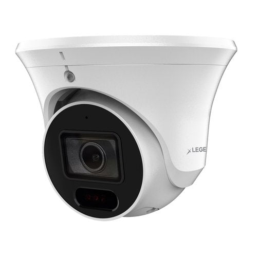 Inaxsys LGNXTO4KIRWTF LegendNX HDOC 8MP Turret Camera with 2.8mm Fixed Lens for Outdoor Use, White