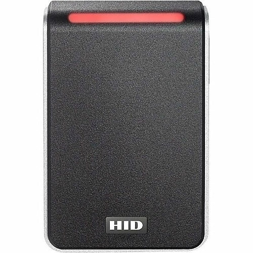 HID 40NKS-00-00JW4Y Signo 40 Pigtail Reader, Standard Profile, Black with Silver Trim