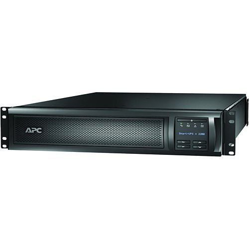 APC SMX2200R2HVNC Smart-UPS X, Line Interactive, 2200VA, Rack Tower Convertible 2U, 208V 230V, 8x C13, 1x C19 IEC, Network Card, Extended Runtime