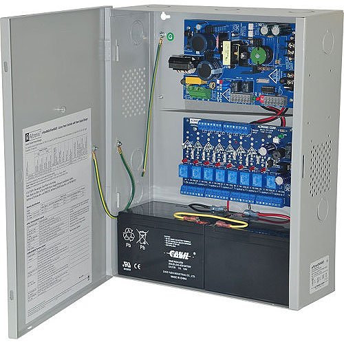 Altronix EFLOW4NA8DV eFlow Series Access Power Controller with Power Supply, 8 Outputs