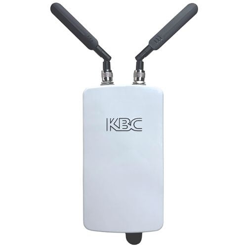 KBC Networks WES5-AX-AF Outdoor Wi-Fi 6 802.11ax Wireless Ethernet Access Point, Dual Radio, Omni Antennas, 802.3af PoE, Industrial Rated