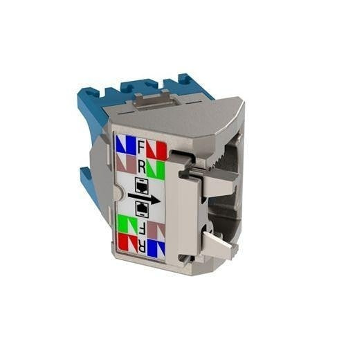 Panduit CJSLRCAPBU-X 45° Angled Wire Cap for CAT6A Shielded TG Jack