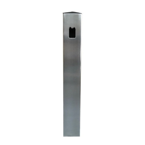 Camden CM-42-BSU-CLR 42\\" Tall with 36\\" Switch Height, Single Gang Prep, 6\\" 6\\" Clear Aluminum