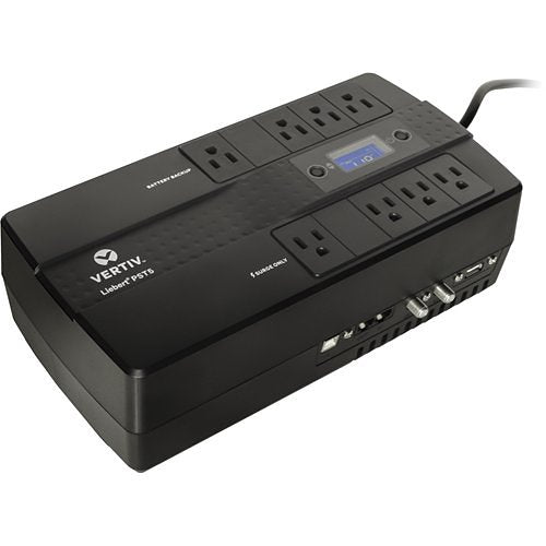 Vertiv PST5-660MT120 Liebert Battery Backup and Surge Protection, 660VA/400W, 120V