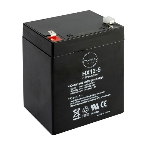 Standard Fire Safety SD6000-B1250 12V 5Ah Rechargable Battery