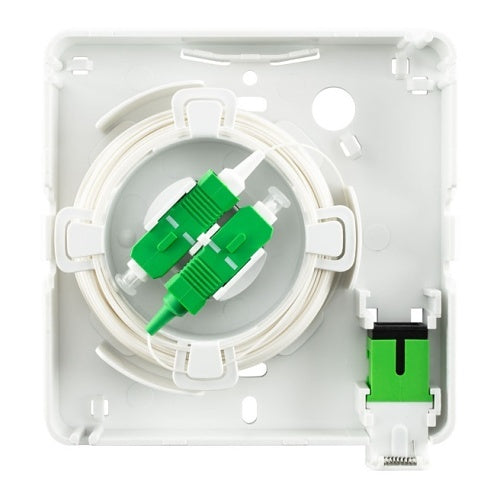 SLIMFIT (TM) MDU, WALLMOUNT SINGLE FIBER