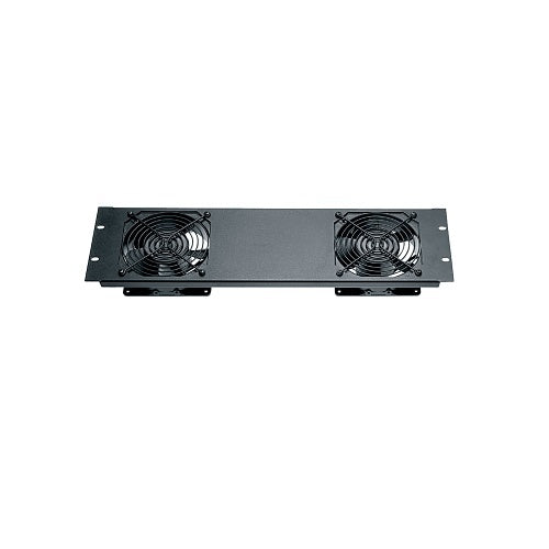 Middle Atlantic QTFP-2-119 100 CFM Fan Panel, Textured and 220-240VAC