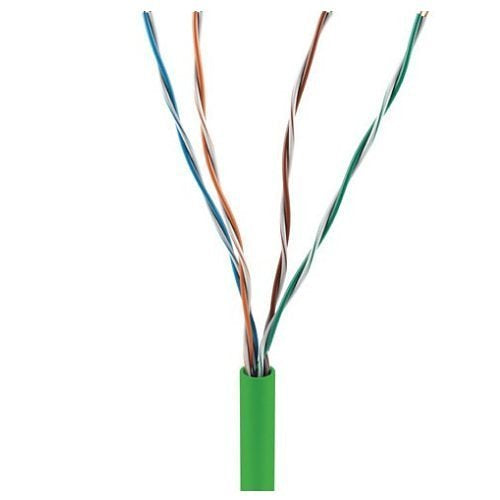 ADI PRO 0E-CAT5RGN CAT5e Riser Cable, 24/4 Solid BC, U, UTP, CMR/FT4, Sunlight Resistant, 1000\' (304.8m) Express Box, Green