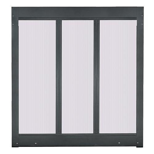 Panduit CUEOR18CPB1 Cable Management, UAC End of Row Cap - 1800mm Aisle Width