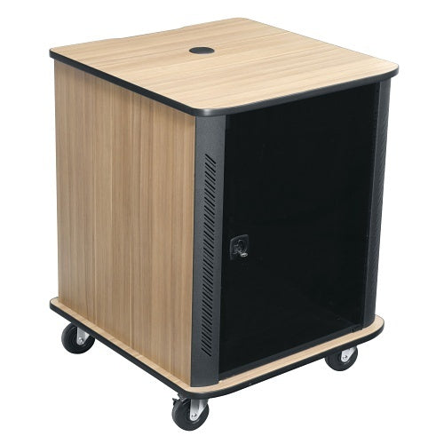 Middle Atlantic RFR-1628CR Reference 16U RMS Furniture Rack, 28.3\\" Depth x 27.3\\" Width, 350 lb Weight Capacity