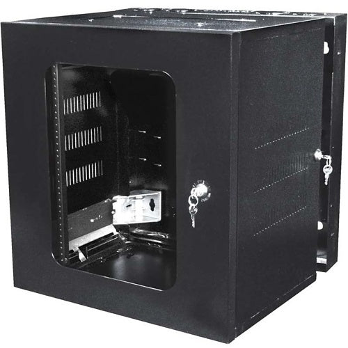 Hubbell HSQ24S26 QUADCAB Series  Solid Door, 24\\"x26\\", Black