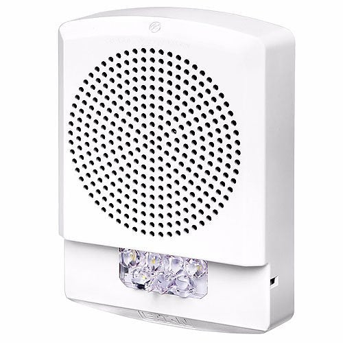 Eaton ELFHSW-N Eluxa LED Low Frequency Horn Strobe, Wall Mount, 24V, 110/177 cd, No Lettering, White