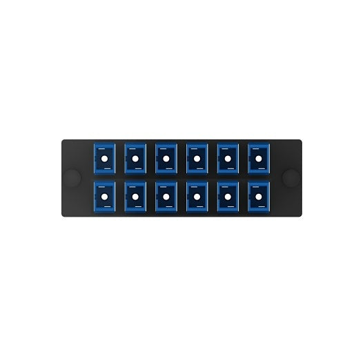 Panduit FAP12WBUSCZ Opticom FAP, OS2, 12 SC Simplex, Blue