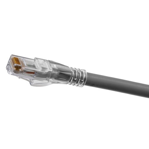 Hubbell HC6AGY100 NEXTSPEED Ascent CAT6A 24-8 Slim Patch Cable, 100\', Gray