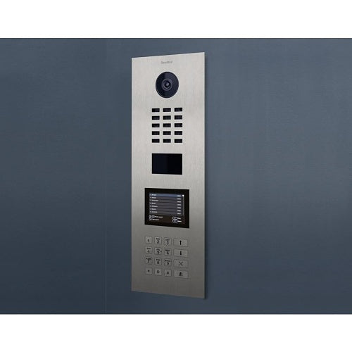 DoorBird D21DKV-SSV4A IP Video Intercom, Salt-Water and Grinding Dust Resistant, Stainless Steel