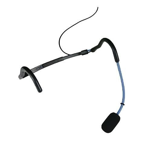 TOA MIC-SJ66-BL Aerobics Headband Microphone, Blue