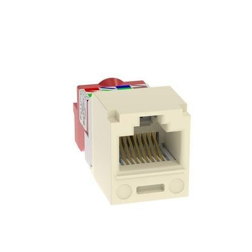Panduit CJ5E88TEI Mini-Com Module Cat 5e UTP Keystone Jack, 8 Pos 8 Wire
