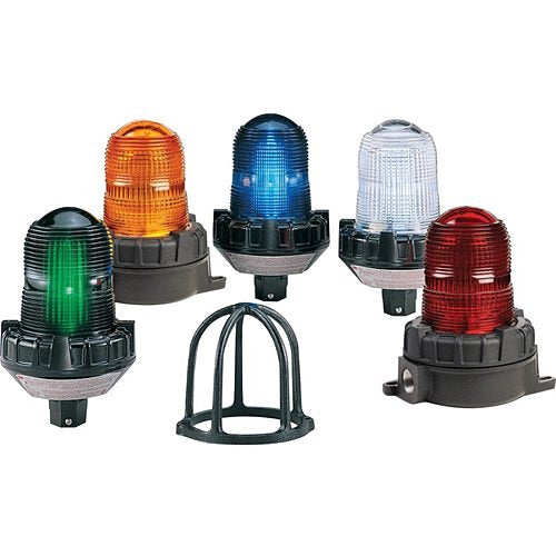 Federal Signal 191XL-S024R 191XL Series Hazardous Location Division Listed Flashing LED Light, Surface Mount, 24V AC/DC, Red
