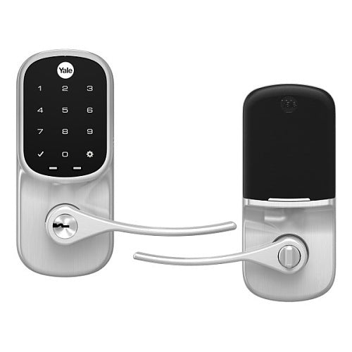 Yale YRL226-ZW2-619 Plus Assure Lever Touchscreen with Z-Wave Plus, Satin Nickel