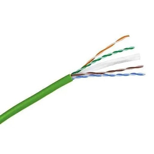 Hubbell HC6RRGN NEXTSPEED CAT6 Cable, Riser, Green, 550MHz, 1000\'
