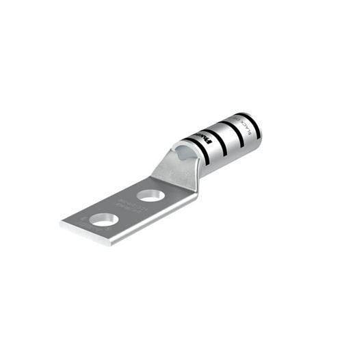 Panduit LCCX2/0-38D-X Compression Connector Lug, 2-Hole, 2/0AWG, Copper