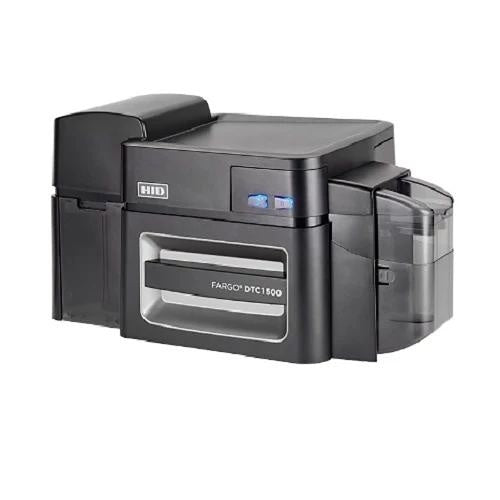 HID FARGO 51406 DTC 1500 Dual ID Badge Printer with Magnetic Encoder