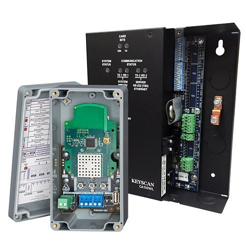 Keyscan CA150WLKT Schlage NDE Series Wireless Lock Interface Kit, Includes CA150WLN Keyscan ACU and GNDE Allegion Gateway