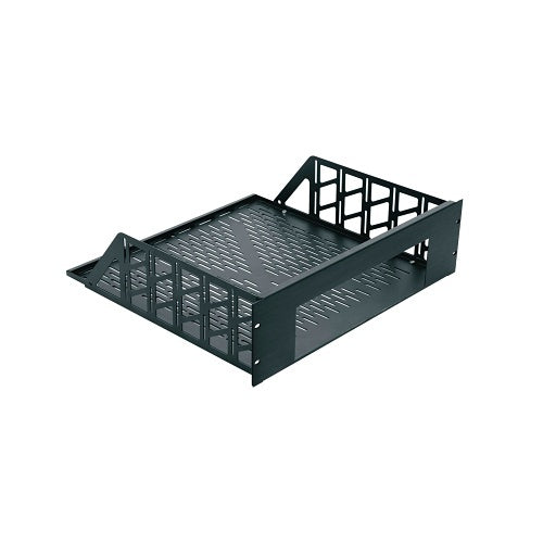 Middle Atlantic RSH4A5RW Middle Atlantic RSH-4A5RW RSH Series Anodized Custom Rack Shelf, 15.5\\" Deep, RU, Black
