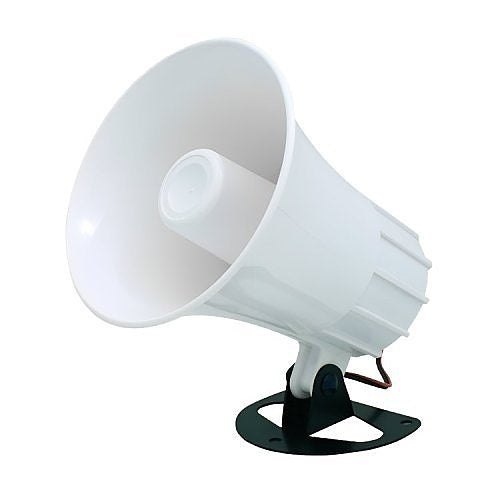 Speco SA-5P 5\\" Dual Tone Alarm Siren, 20W, White
