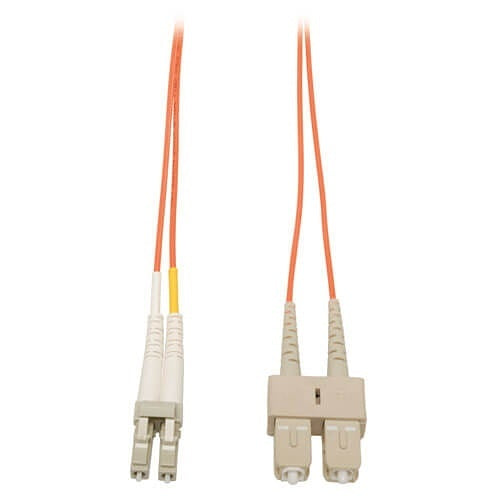 Tripp Lite N316-06M Duplex Multimode 62.5/125 Fiber Patch Cable, LC/SC, 6m (20\')