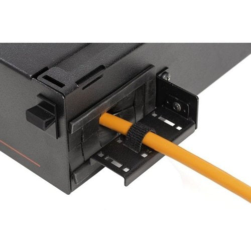 OCC RTC1U-3APB RTC Series Fiber Enclosure, Rack Mount, 1RU, Adapter Plates, Black