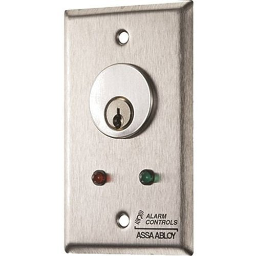 Alarm Controls MCK-6-3 Mortise Key Switch Image of AC-MCK63