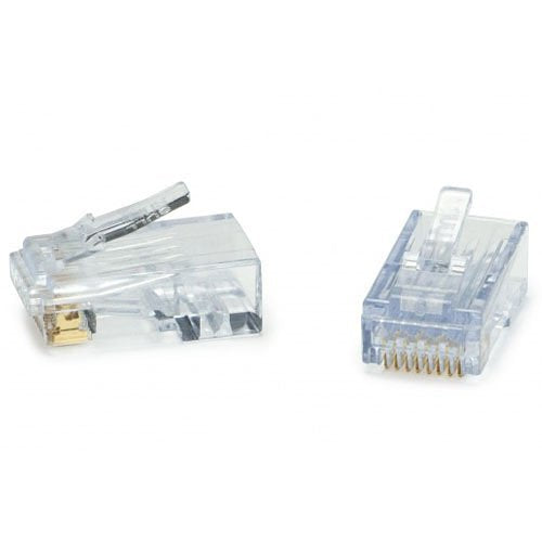 Platinum Tools 202044J ezEX44 RJ45 CAT6 Connectors, 100-Pack Image of TS-202044J