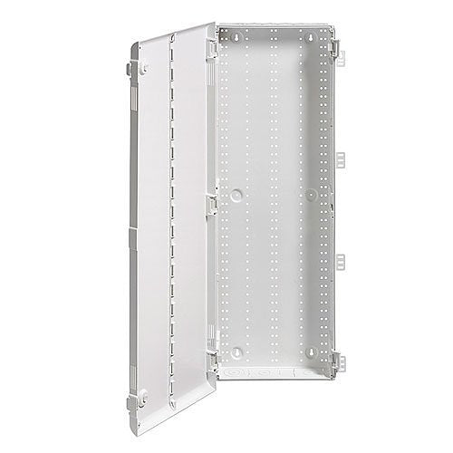 Leviton 42\\" Wireless Structured Media Enclosure with Vented Hinged Door, Plastic, White Image of LV-4960542P