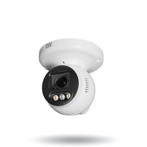 Digital Watchdog DWC-XSTD05BI MEGApix Ai 5MP Vandal Ball Turret IP Camera with 2.8mm Fixed Lens, IR and AI Engine, IP67, IK10