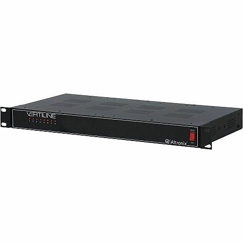 Altronix VERTILINE3DV CCTV Power Supply, PTC Outputs, 12VDC at 8A, 220VAC, 1U