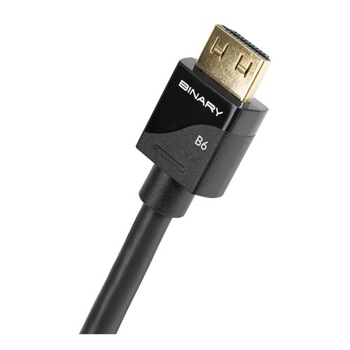 Binary B6-4K2-2 4K Ultra HD Premium Certified High Speed HDMI Cable with GripTek, 6.5\' (2m)