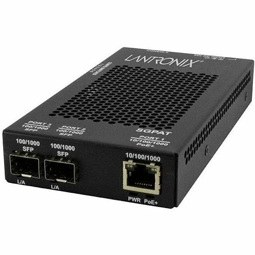 Lantronix SGPAT1040-205-JP Power Over Ethernet Plus RJ-45 to (2) Open Dual Speed, 10-Pack, SF