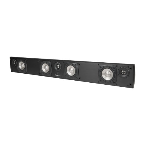 Episode ES-550T-SNDBR-40-BLK 550 Series Thin Design 3-Channel Passive Soundbar for 46-52\\" TV, Black
