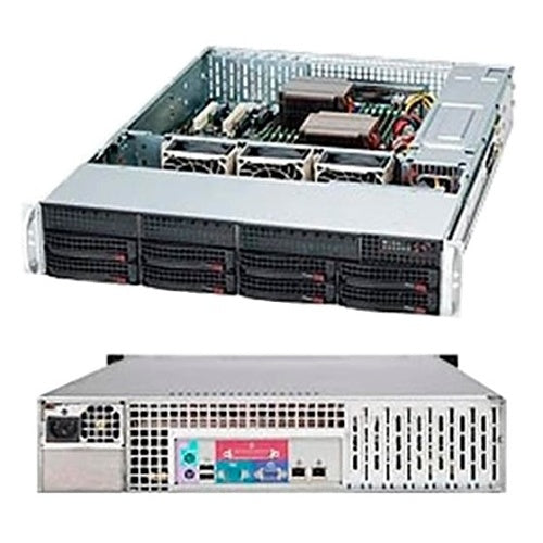 Inaxsys 2U-IPS-12T Rackmount NVR with 16RAM and i7, 10000GB HDD, 2U
