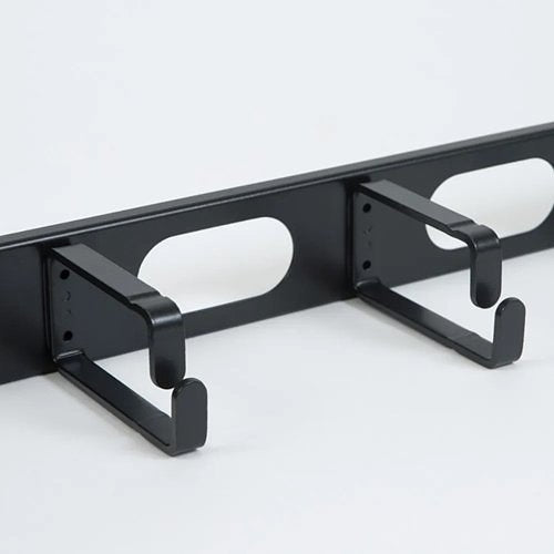 ICC ICCMSCMP61 Metal Horizontal Ring Panel with Cover, 1 RMS, 6-Pack