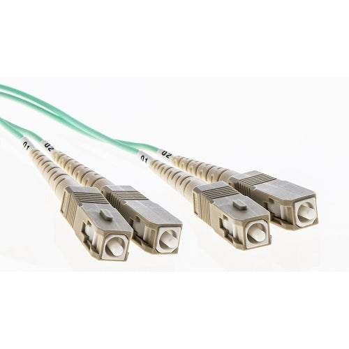 Cleerline 3DOM4SCSC02M XD Series Bend Performance Duplex Patch Cable, SC/UPC-SC/UPC, OM4, 3.0 mm Riser, Magenta, (2M) 6.6\'