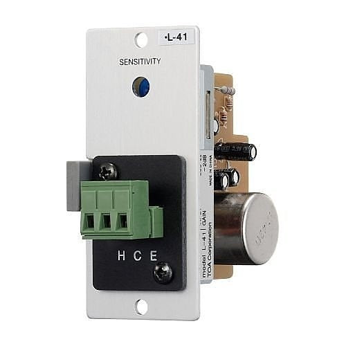 TOA L-41S TD00 Line Matching Input with Mute-Send, 600 ohms