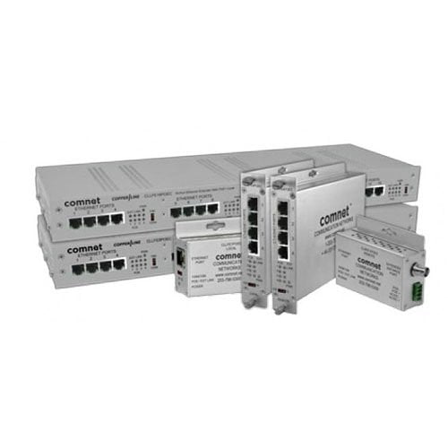 ComNet CLRFE1POEU CopperLine Ethernet over Copper Extender with 30W PSE PoE+