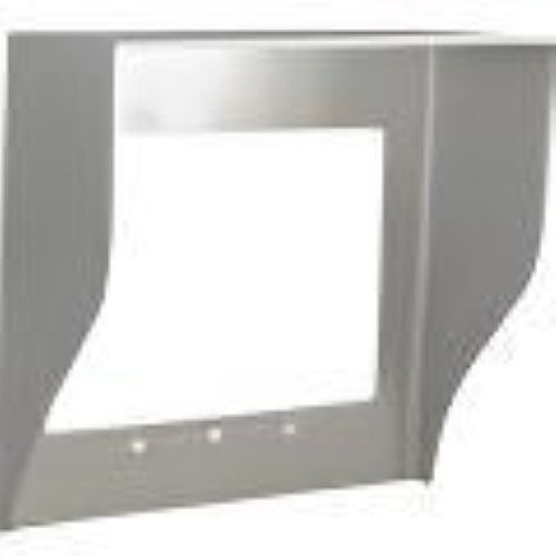 Camden CM-RH-DG Double Gang Rain Hood for Flush Mount Switches,  Stainless Steel