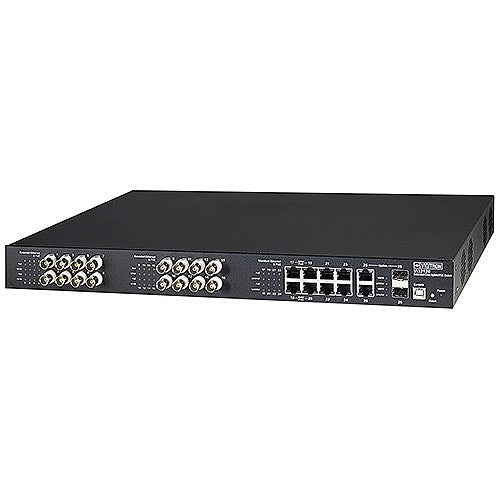 Vigitron VI32126 26-Port Extended Coax Hybrid Switch, 8-Port Standard 10/100 Hybrid