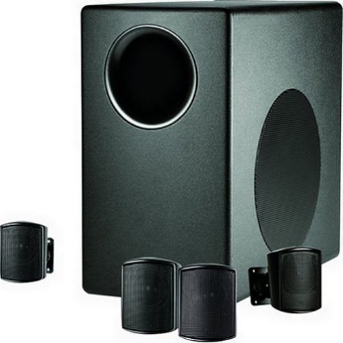 JBL Professional Control C50PACK Packaged Surface-Mount Subwoofer Satellite Loudspeaker System, White