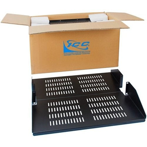 ICC ICCMSRDVC4 Rack Shelf, 20in Double Vented, 2rms, 2pk