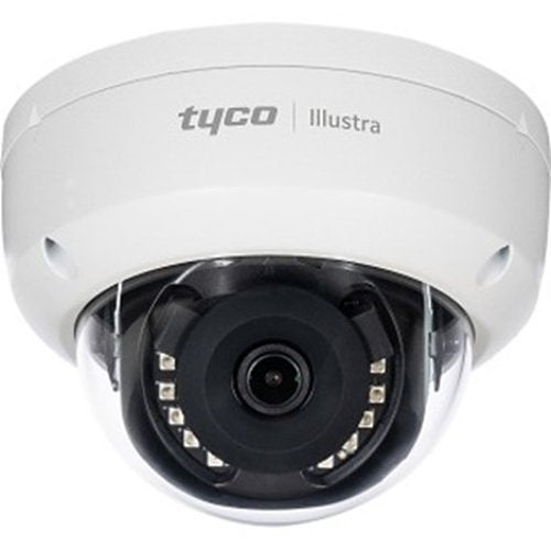 Illustra IES02-D10-OI04 Essentials 2MP Outdoor IP IR Mini-Dome Camera, 2.8mm Lens, White